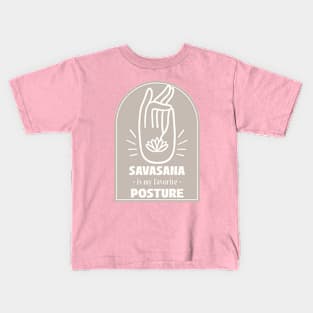 Yoga Pose Yoga Lover Kids T-Shirt